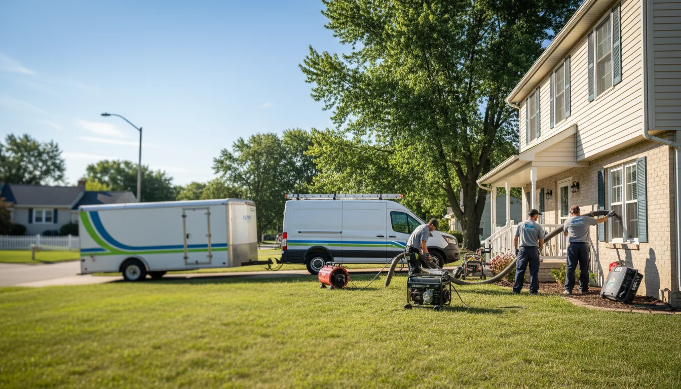 Flooded Basement Restoration And Cleanup With Repair in Hungry Horse, MT near me